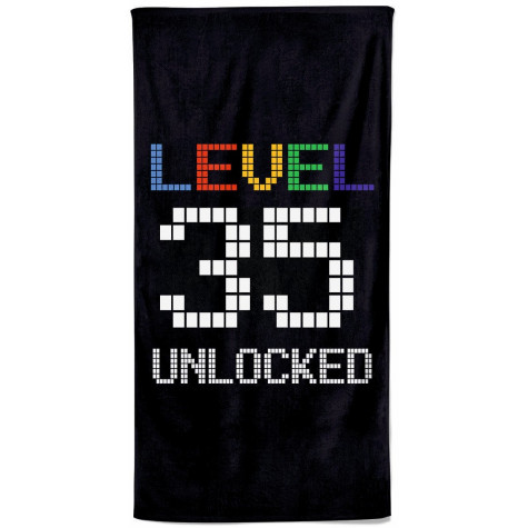 Osuška 140 x 70 cm - Level 35 Unlocked ~ 1