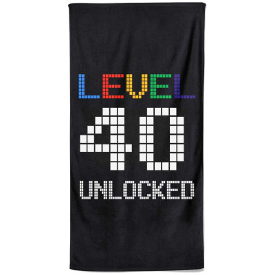 Osuška 140 x 70 cm - Level 40 Unlocked