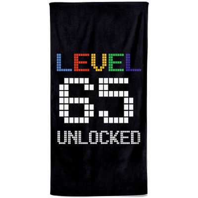 Osuška 140 x 70 cm - Level 65 Unlocked