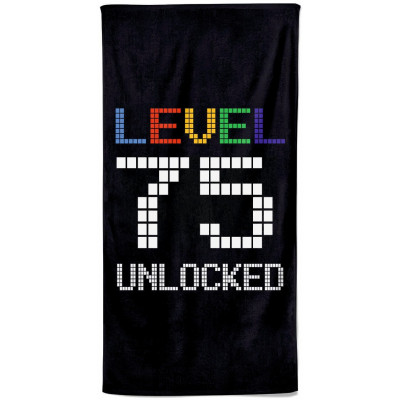 Osuška 140 x 70 cm - Level 75 Unlocked