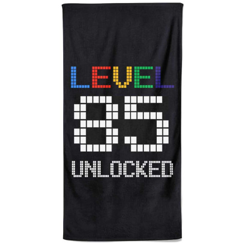 Osuška 140 x 70 cm - Level 85 Unlocked ~ 1