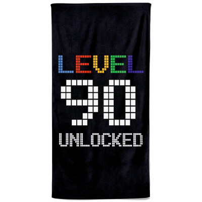 Osuška 140 x 70 cm - Level 90 Unlocked