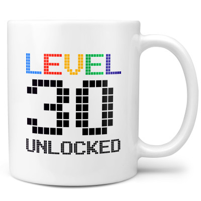 Hrnek 330 ml - Level 30 Unlocked