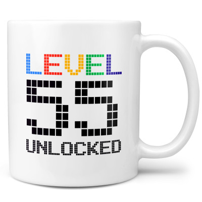 Hrnek 330 ml - Level 55 Unlocked