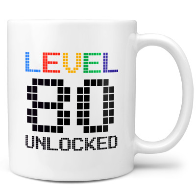 Hrnek 330 ml - Level 80 Unlocked