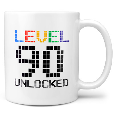 Hrnek 330 ml - Level 90 Unlocked