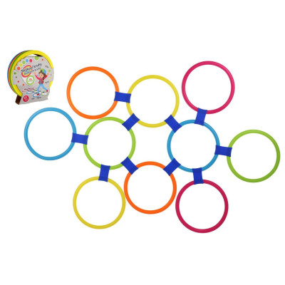 Teddies Skákací kruhy barevné