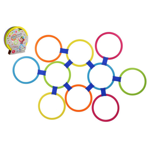 Teddies Skákací kruhy barevné ~ 1