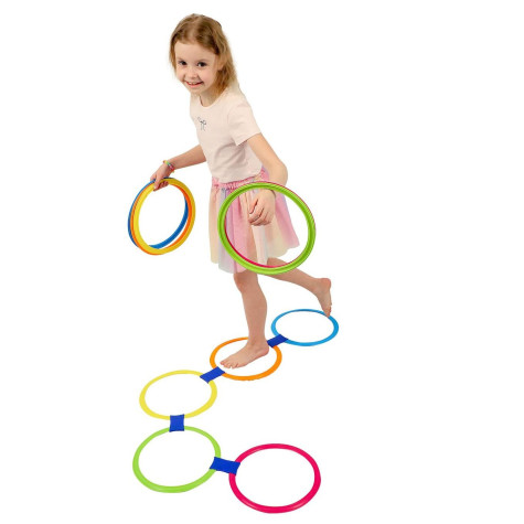 Teddies Skákací kruhy barevné ~ 7