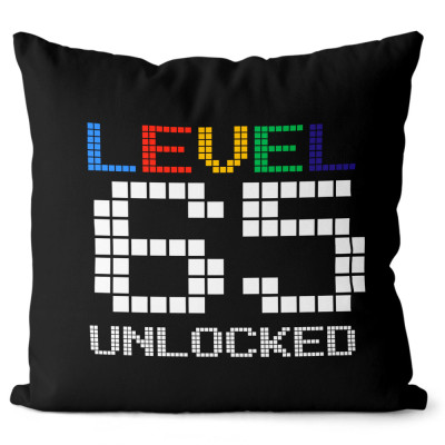 Polštář 40 x 40 cm - Level 65 Unlocked