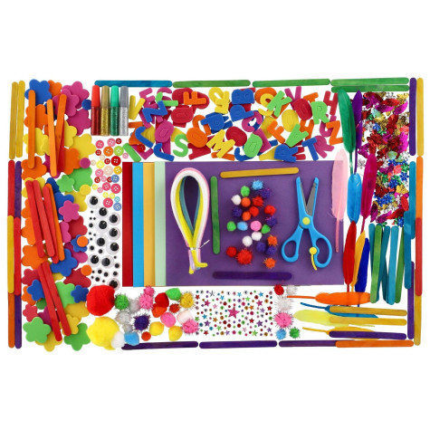 Teddies Created Tvořivá sada v plastové dóze 12x21cm ~ 5