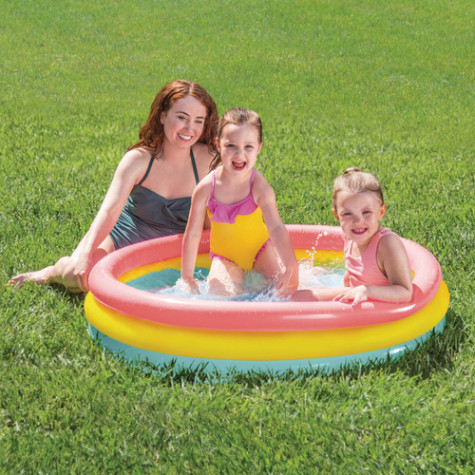Intex 57412 Nafukovací dětský bazén pastelový 114x25cm ~ 2