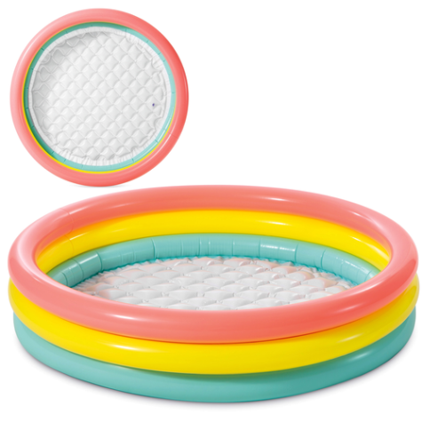 Intex 57412 Nafukovací dětský bazén pastelový 114x25cm ~ 6