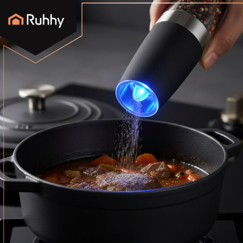 Elektrický mlýnek na sůl a pepř 2 ks Ruhhy 28165 ~ 7