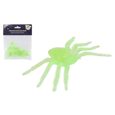 Teddies Pavouci svítící ve tmě 20 ks