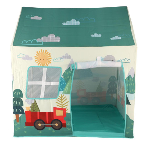 Dětský stan na hraní 95x71x105cm zelený ~ 3