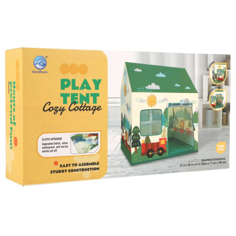 Dětský stan na hraní 95x71x105cm zelený ~ 4