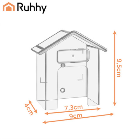 Ochranná stříška na zvonek Ruhhy 27644 ~ 6
