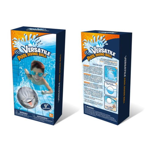 Míč do vody k potápění Delfín 23 cm ~ 1