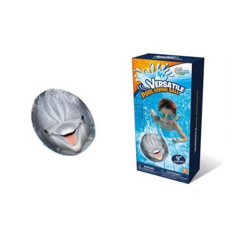 Míč do vody k potápění Delfín 23 cm ~ 3