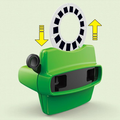 3D brýle stereoskop Dinosauři 13,5x8x9,6 cm ~ 3