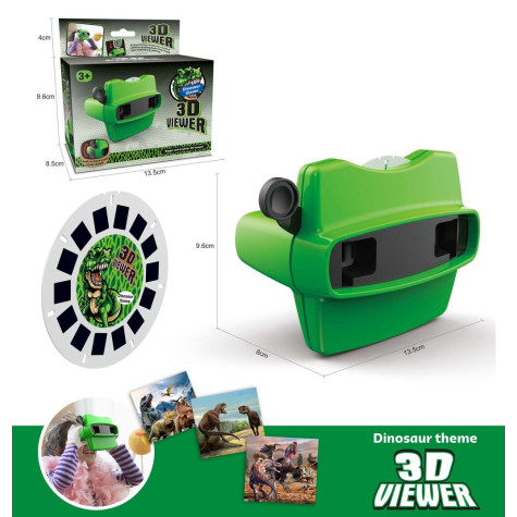 3D brýle stereoskop Dinosauři 13,5x8x9,6 cm ~ 4