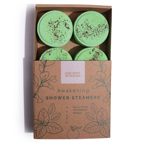 Povzbuzující aromaterapie do sprchy 4ks - Probuzení (zelená) ~ 2