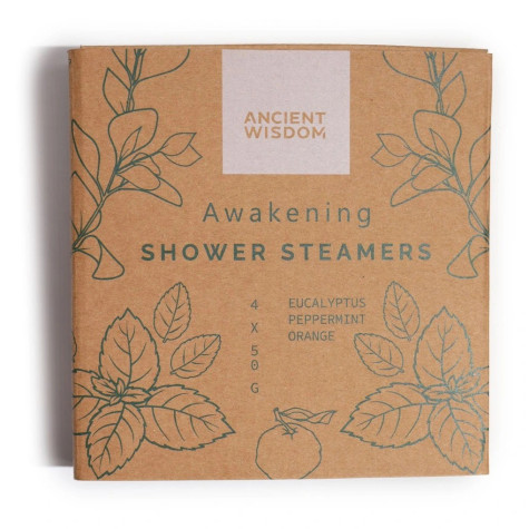 Povzbuzující aromaterapie do sprchy 4ks - Probuzení (zelená) ~ 4