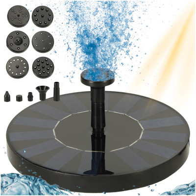 Solární zahradní fontána plovoucí 16 cm