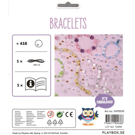 Playbox Sada Náramky z korálků ~ 2