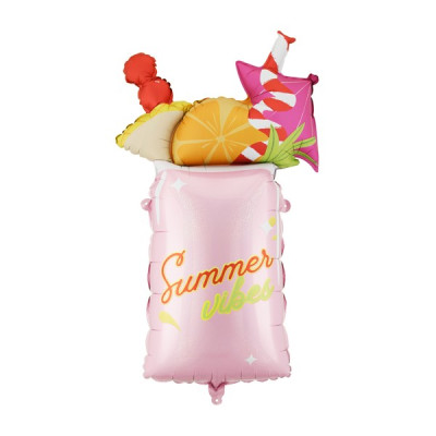 Fóliový balónek Cocktail 47x79 cm