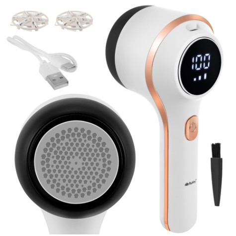 Elektrický bezdrátový odstraňovač žmolků bílý Ruhhy 27131 ~ 1