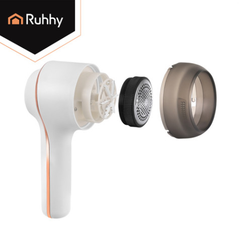 Elektrický bezdrátový odstraňovač žmolků bílý Ruhhy 27131 ~ 5
