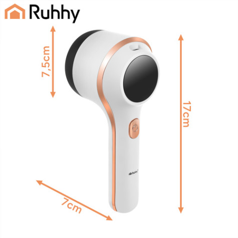 Elektrický bezdrátový odstraňovač žmolků bílý Ruhhy 27131 ~ 7