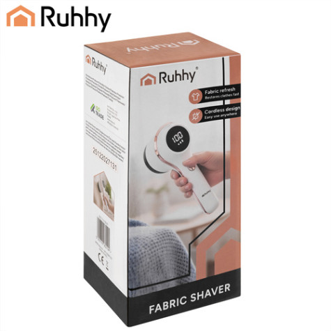 Elektrický bezdrátový odstraňovač žmolků bílý Ruhhy 27131 ~ 8
