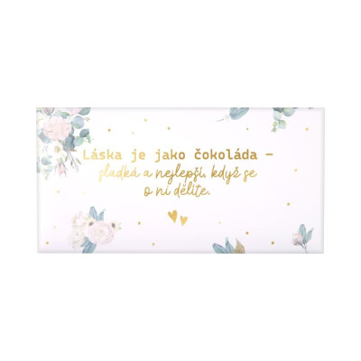 Albi Svatební čokoláda 175g Láska