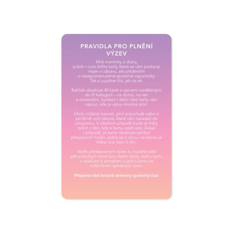 Albi Karetní výzvy - Pro maminku a dceru ~ 4