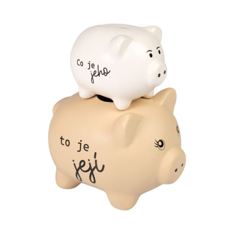 Albi Svatební pokladnička - Prasátka ~ 1