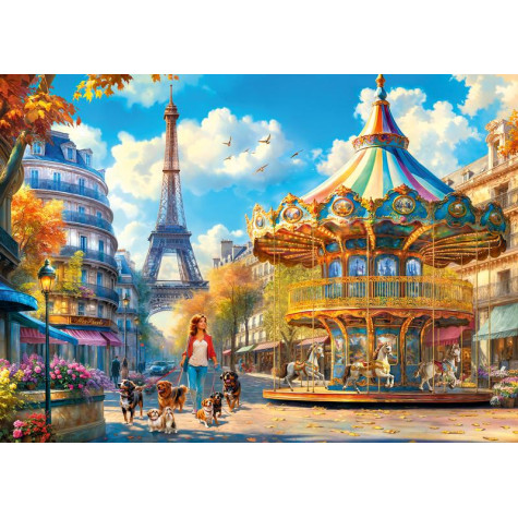 Cherry Pazzi Puzzle Den v Paříži 500 dílků ~ 2