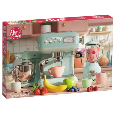 Cherry Pazzi Puzzle Espresso styl 500 dílků