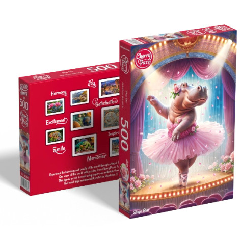 Cherry Pazzi Puzzle Hvězda jeviště 500 dílků ~ 3