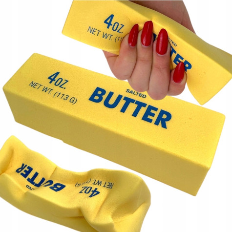 Butter Squishy antistresové mačkací máslo ~ 1