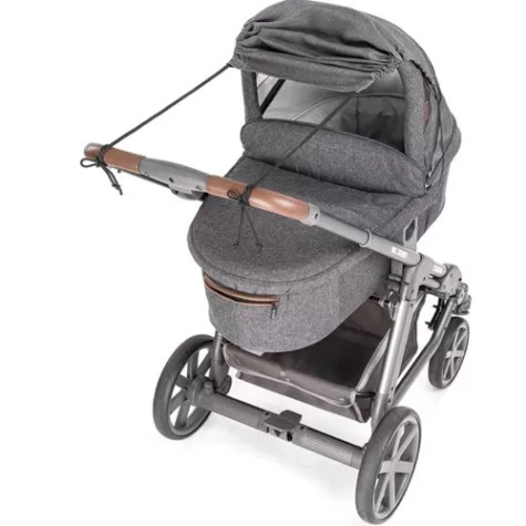 Sluneční stříška pro kočárek šedá Malatec 23975 ~ 3