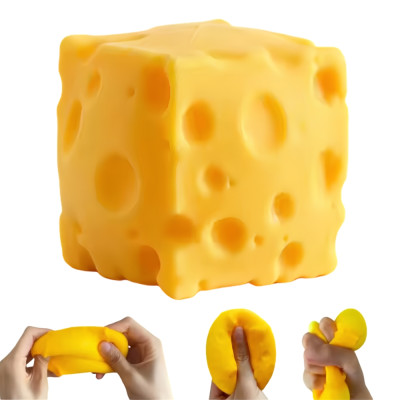 Cheese Squishy mačkací sýr 5 cm