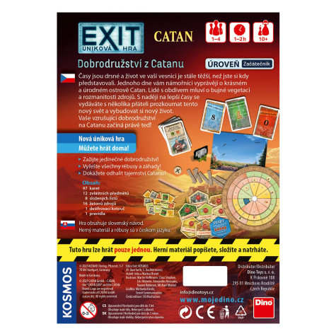 Dino Exit úniková hra: Dobrodružství z Catanu ~ 3