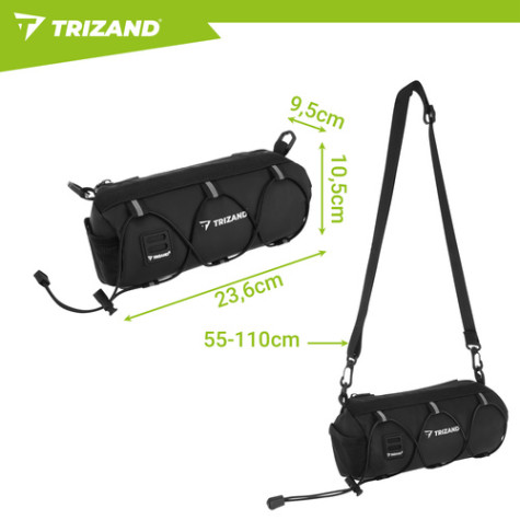 Brašna na řídítka černá 1,5l Trizand 27352 ~ 9