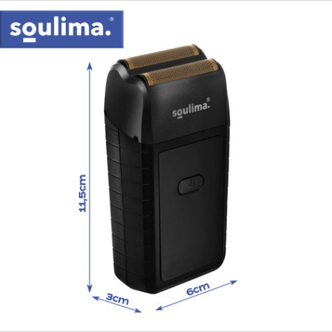 Elektrický holící strojek s LED displejem Soulima 27677 ~ 7