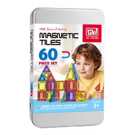 3D magnetická stavebnice MINI - 60 dílků ~ 1
