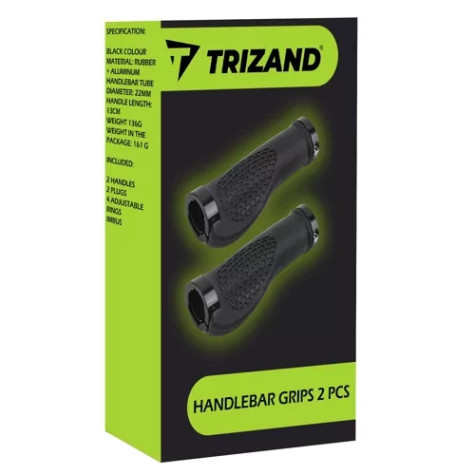 Protiskluzové gripy řidítek úchyty na kolo 2 ks Trizand 23230 ~ 9