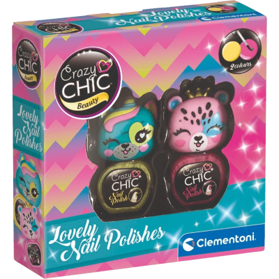 CLEMENTONI Crazy Chic Beauty: Sada laků na nehty 3